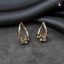 Bông Tai Mạ Rhodium Đá Cubic Zirconia, Sang Trọng Và Lấp Lánh Cho Nữ