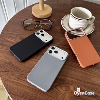 Ốp Da Phong Cách Kinh Doanh Tương Thích Cho iPhone 13 12 11 Pro Max XR XS Max X Cover Sang Trọng Màu Kẹo Mờ Chống Vân Tay Vỏ PU Mềm