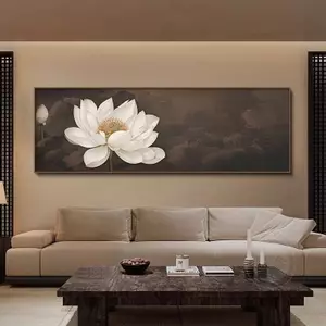 Tranh Canvas Wabi-sabi Zen Không Khung, Nghệ Thuật Treo Tường Thẩm Mỹ Thời Nhà Tống Cho Phòng Trà & Phòng Khách, Trang Trí Nhà Phong Cách Trung Hoa Mới