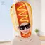 Mũ Hot Dog đáng yêu và vui nhộn, идеально для вечеринок Хэллоуина.