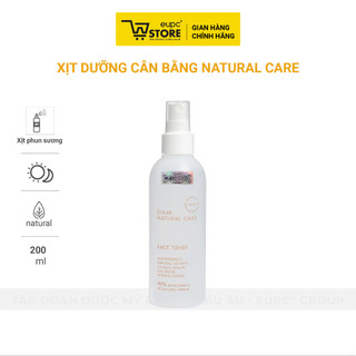 Combo Gel Rửa Mặt Eva Natura 150ml Và Xịt Dưỡng Cân Bằng Ziaja Natural Care 200ml Dạng Phun Sương Dễ Thẩm Thấu