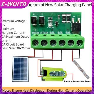 E-WOITD Bền DC6-45V Bảng mạch điều khiển LED 10A-20A hoàn toàn tự động BẬT TẮT Bảng đèn đường năng lượng mặt trời E-WOITD