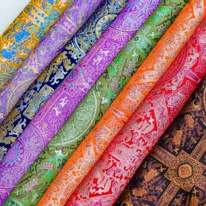 Giả Bài Hát Jin Nghệ Sĩ Nổi Tiếng Thổ Cẩm Handmade Tự Làm Chất Liệu Vải Quần Áo Vải Phong Cách Trung Quốc Vải Jacquard Làm Quần Áo Vải 4.16