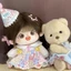 1020cm Búp Bê Cotton Quần Áo Bé Quần Áo Dễ Thương Tiệc Sinh Nhật Bạn Gái Quà Tặng Sinh Nhật Đầm Phù Hợp Với Lợn Mi 4.16