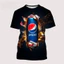 Áo thun unisex cổ tròn tay ngắn Pepsi 3D in nổi, phù hợp mọi giới tính