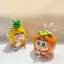 Trái Cây Crayon Shin-Chan cos Dễ Thương Dứa Chanh Sáng Tạo Hợp Thời Trang Chơi pvc Hình Để Bàn Trang Trí Bánh 4.18