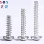 Đầu tròn Phillips bằng thép không gỉ / thép carbon 304 có miếng đệm Đầu vít tự bắt đuôi phẳng Meson Thép carbon Đen Mạ kẽm mạ kẽm Mạ kẽm mạ kẽm M1.4M1.7 M2M2.2M2.3 M2.6