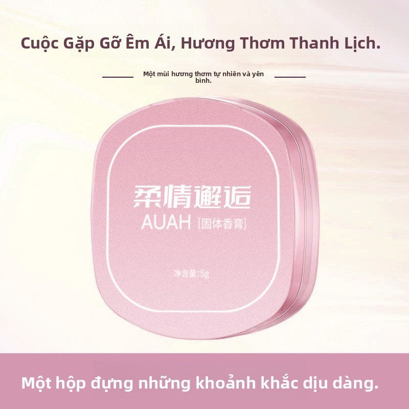 【CHO NỮ】Sáp Thơm AUAH Dạng Rắn - Giữ Hương Lâu, Mùi Hương Tươi Mát, Nhẹ Nhàng - Tiện Dụng Mang Theo Và Thoa Mọi Lúc