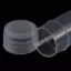 SWEET 100 Chiếc 5ml Nhựa Kiểm Tra Ống Vít Nắp Chai Cho Trường Hóa Học Vật Dụng n