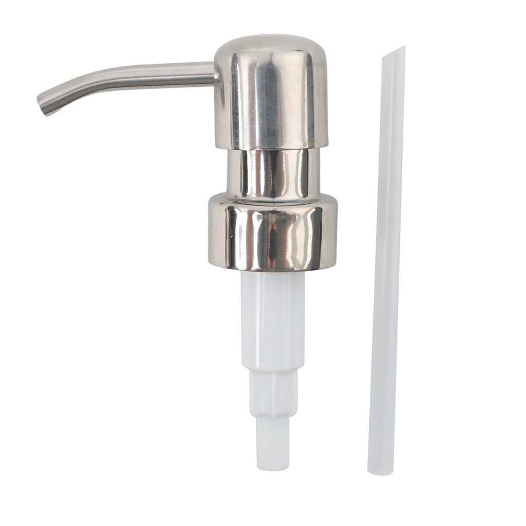 <cosyh>Push Type Pump Head Metal Casing with Plastic Mechanism Fits Most Liquid Pumps