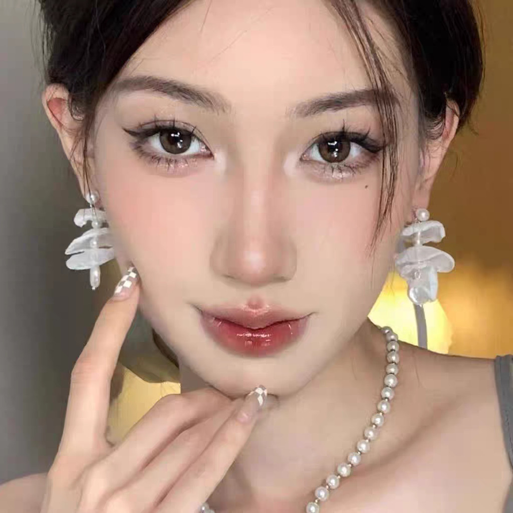 Bông tai hoa ngọc trai Pháp cổ điển, sang trọng - Phụ kiện thời trang dành cho nữ