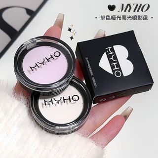 Matte Cheek Bảng Phấn Mắt Công Dụng Kép Bột Tinh Tế Lâu Dài Làm Sáng Cô Gái Đơn Sắc Mắt