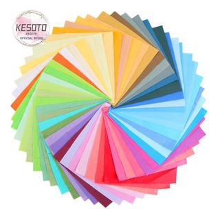 Bộ 50 Cotton Craft Fabric Bundle Squares Patchwork DIY Handmade Crafts