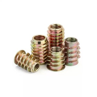Ốc cấy ren, SÒ CẤY CÓ TAI - TÁN CẤY CÓ VÀNH，Sò sắt cấy gỗ tán cấy gỗ  M6M8M10 【LXY-G1】