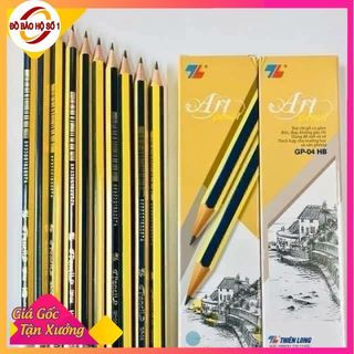 HỘP 10 CÂY ,  Bút chì gỗ Thiên Long Loại đẹp , xịn