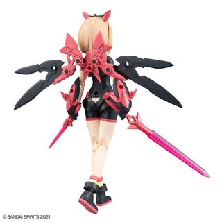 Hàng sẵn có Bandai 30MS Tiasha Dahlia Dress Up Color Matching B Machine Girl Assembly Model