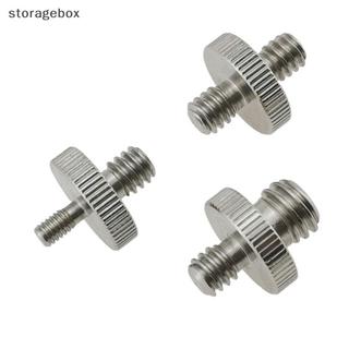 [Hộp lưu trữ] 1 / 4 Inch Nam Đến 1 / 4 3 / 8 Inch Nam Camera Vít Gắn Adapter Chân Máy Vít Adapter Chủ Đề Cho Máy Ảnh Chân Máy Monopod Vòng Ánh Sáng Đẹp
