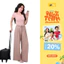 Áo Phông Nữ Slim Fit Cổ Tròn Năng Động Co Giãn Mềm Mại WCTS26S001