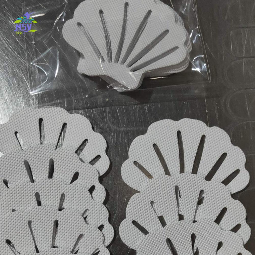 12 Miếng Dán Chống Trơn Trượt Hình Vỏ Chống Trơn Trượt Chống Thấm Nước Dễ Dàng Lắp Đặt Cho Phụ Kiện Bồn Tắm