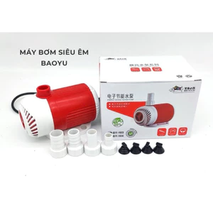 Máy Bơm Chìm Hồ Cá Baoyu BY 101–107 – Bơm Đáy, Lọc Nước Bể Cá Công Suất 800–6000L/H