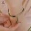 Vòng tay hạt tre xanh sáng tạo, phong cách cổ điển và đơn giản, phù hợp làm phụ kiện thời trang hoặc quà tặng