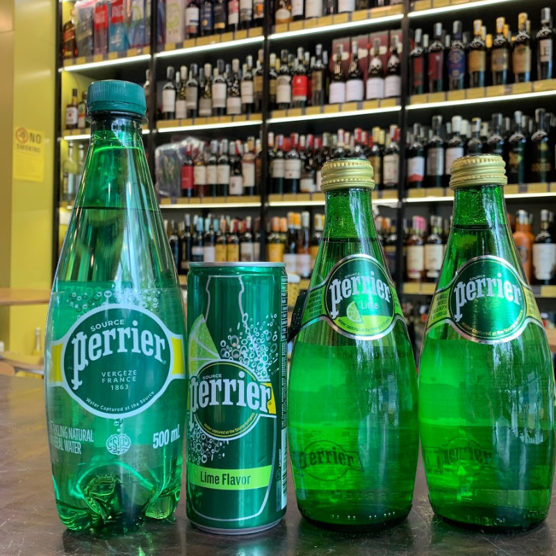 Nước Khoáng Có Ga Perrier 33cl, Nguyên Liệu Pha Chế Sảng Khoái Tức Thì Thơm Mát Tự Nhiên