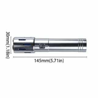 Đèn Pin LACYESUK Siêu Sáng, Đa Chức Năng với Đèn Laser Tầm Xa, Hợp Kim Nhôm - Thích Hợp Sử Dụng Ngoài Trời
