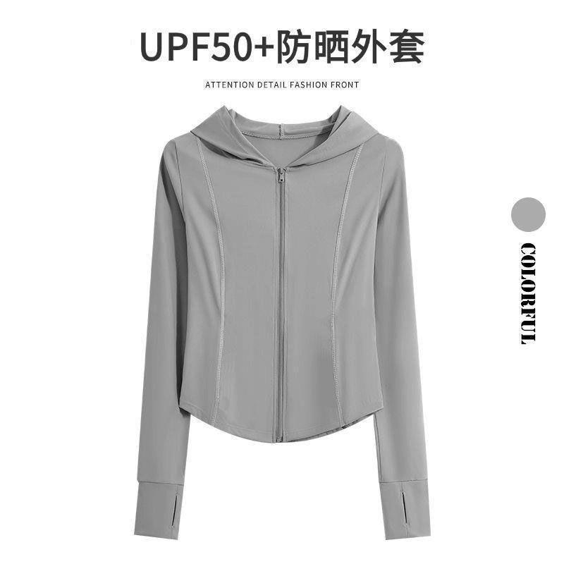Quần áo chống nắng Ice Silk dành cho nữ, thoáng khí, dáng slim-fit, phù hợp mùa hè