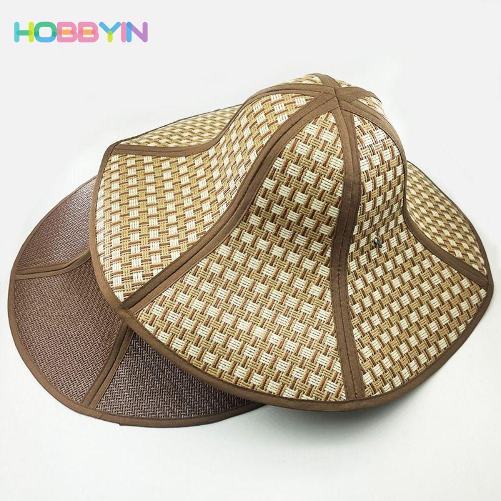 Mũ che nắng Hobbyin với vành rộng, dễ gấp gọn, bảo vệ khỏi tia UV cho phụ nữ
