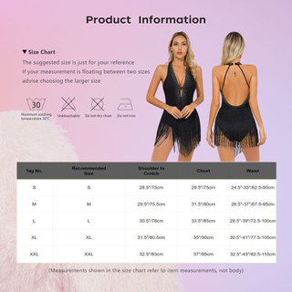 Yhong Nữ Kim Cương Giả Tua Rua Latin Khiêu Vũ Leotard Sâu Cổ Chữ V Lưng Viền Body Sân Khấu Trình Diễn Trang Phục