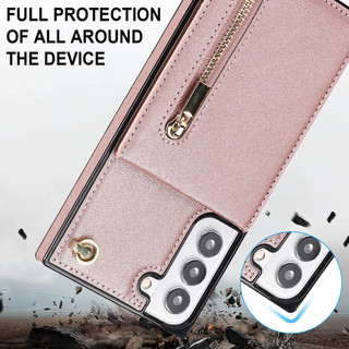 Ốp lưng thẻ có dây đeo cho Samsung S26 S23 Plus S21 FE S20 S23 S25 S22 Note10 Note20, ví đựng thẻ