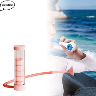 CLEARLINE Đào tạo hô hấp, Tập cơ hoành và thở bụng với quả tạ tập luyện - Điều chỉnh được để tăng dung tích phổi và sức mạnh vùng bụng