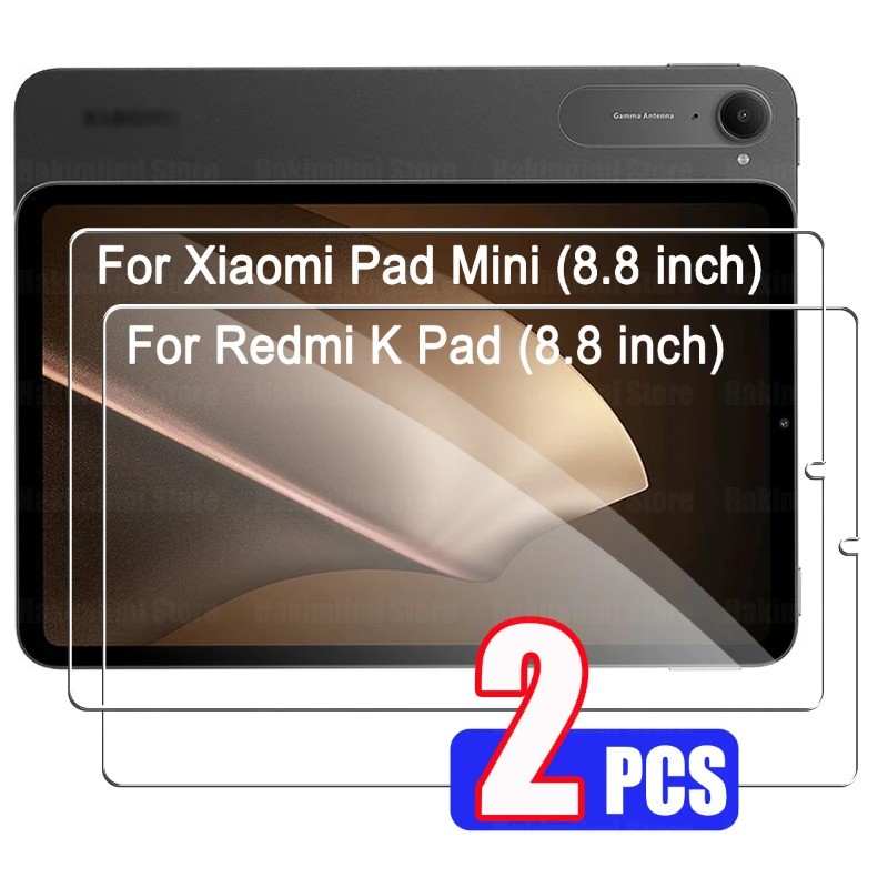 1-2 Chiếc HD Kính Cho Xiaomi Pad Mini 8.8 8 Pro Máy Tính Bảng Kính Cường Lực Bảo Vệ Màn Hình Cho Xiaomi Pad 7S 7 6 5 4 Plus Ultra Pro 12.5 12.4 Max 14 Phim Bảo Vệ Mờ