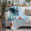 Ngôi Sao Đường Sắt Sụp Đổ Flannel Chăn Trò Chơi Hai Chiều In Ký Túc Xá Ấm Khăn Choàng Chăn Sofa Bê Chăn 4.9