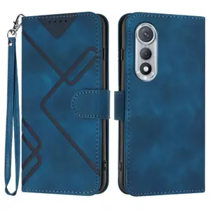 Ốp Lưng Cho Tecno Pova Đường Cong Thiết Kế Họa Tiết Da Thẻ Solots Mềm TPU Dây Đeo Tay Chống Rơi Vỏ Điện Thoại