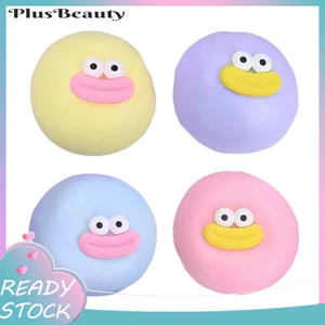 < Pluscloth > Đồ chơi bóp Bun hấp hoạt hình Giảm căng thẳng Bóng Fidget Giảm lo âu Bóng bột Bánh bao Đồ chơi Squishy cho trẻ em Người lớn Thư giãn Đồ chơi Fidget dành cho người lớn