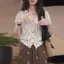 Áo len cardigan mỏng, cổ chữ V, phong cách Hàn Quốc, phù hợp mùa hè