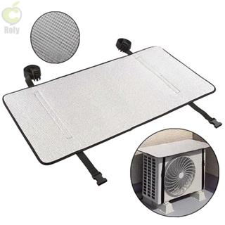 Bảo vệ điều hòa không khí ROLY, Vỏ điều hòa lá nhôm bạc, Tấm che bụi chống nắng ngoài trời