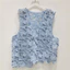 Áo vest nữ cổ chữ V màu đen, phong cách mới cho mùa xuân - hè, phù hợp người đầy đặn, chất liệu cao cấp