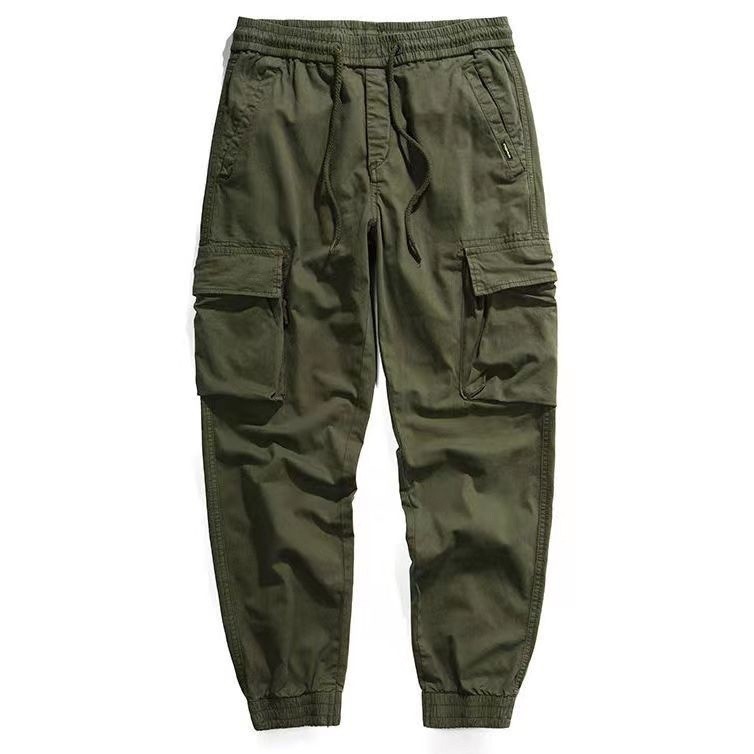 Quần Jogger Kaki - JG3 Quần Jogger Túi Hộp Cao Cấp Nam Cạp Chun Bo Gấu Vải Cotton