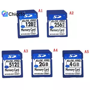 128MB 256MB 512MB 2GB 4GB Thẻ tiêu chuẩn SD Bộ nhớ kỹ thuật số an toàn Đẹp