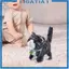 Meowing Walking Kitty Plush Toy Tail Wagging Đa năng cho trẻ mới biết đi 18x10x17cm với chức năng ghi âm Mô phỏng thú cưng điện tử