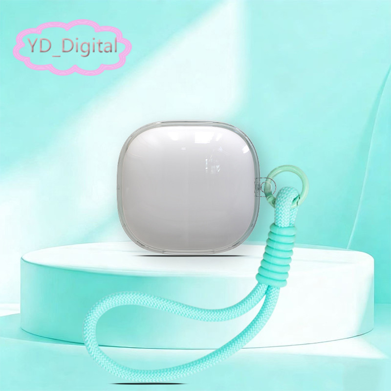 Cho Beats Powerbeats Fit Vỏ Tai Nghe Trong Suốt TPU Transpent Vỏ Bảo Vệ Tai Nghe Vỏ Mềm Chống Sốc Bảo Vệ Tai Nghe Có Dây Buộc