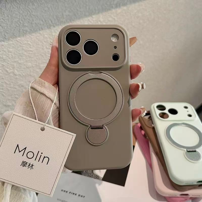 Ốp điện thoại silicon dạng lỏng cho iPhone 17/16/15/14/13 Pro Max  Ốp lưng cao su dạng lỏng sợi nhỏ