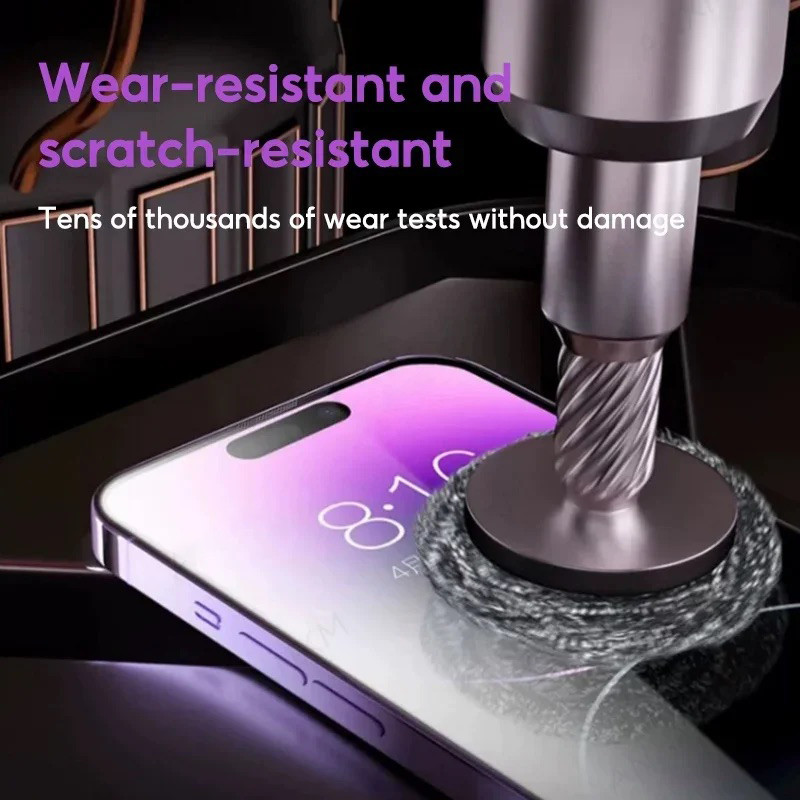 Kính cường lực chống nhìn trộm hộp dán không bụi cho iPhone 17 ProMax 17 Air 16 ProMax 15 Plus 14 13 12 11 Pro Max XsXXr