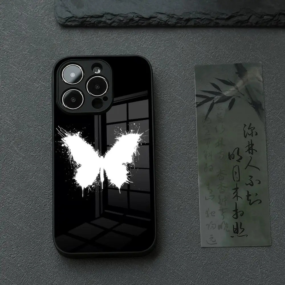 BK-1 Life Is Strange Ốp Điện Thoại IPhone 17 16 14 Pro 15 13 12 Max 11 XR XS 6 Air 7 8 6s X Luxury Glass Cove