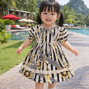 Váy Bé Gái babydoll siêu cute 4-15kg - Đầm Xòe cho bé gái siêu xinh hàng hè 0-4 tuổi