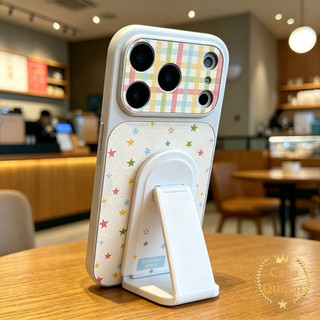 Ốp lưng hình ngôi sao nhỏ đầy màu sắc thời trang Tương thích cho IPhone XR 17 16 13 15 12 14 11 Pro Max Air 15 16 14 Plus 16 14 17 12 13 Pro Ốp họa tiết da sáng tạo sang trọng