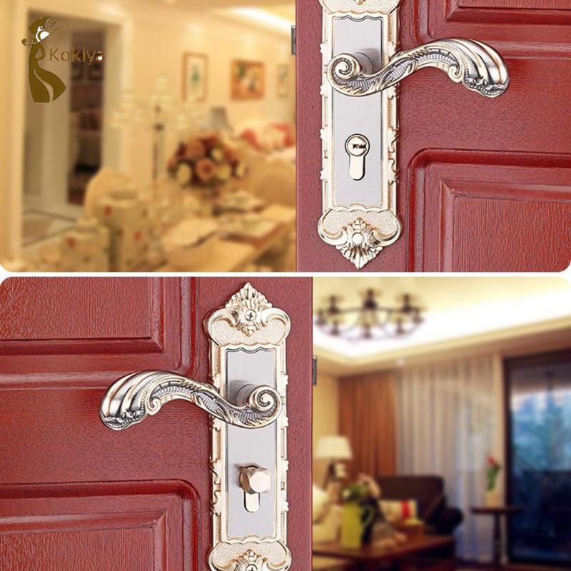 Bộ tay nắm cửa Entracne hiện đại kèm chìa khóa #6