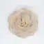 Đầm xòe thổ cẩm thời trang Hàn Quốc màu trắng camellia, phù hợp với phụ kiện